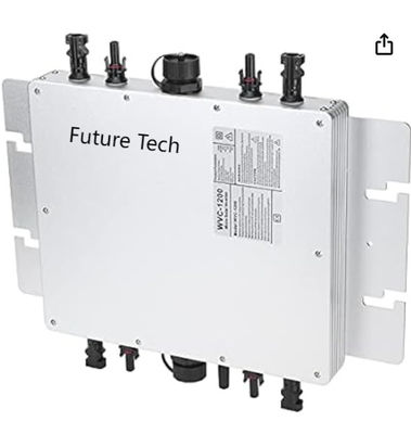 FTB1200 PV Solar Micro Inverter سیستم تولید برق با رنگ سفید