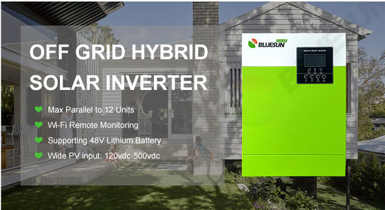 خانه استفاده 5.5KW سیستم خورشیدی 220/230V inverter خورشیدی با سبز