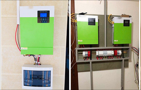 خانه استفاده 5.5KW سیستم خورشیدی 220/230V inverter خورشیدی با سبز