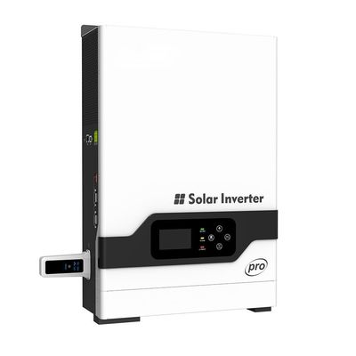 استفاده خانگی 5.5KW غیر شبکه ای اینورتر هیبریدی 220/230V اینورتر خورشیدی با رنگ سفید