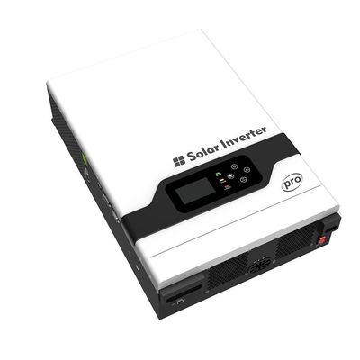 استفاده خانگی 5.5KW غیر شبکه ای اینورتر هیبریدی 220/230V اینورتر خورشیدی با رنگ سفید