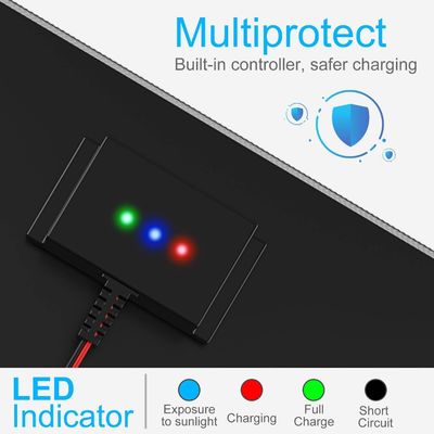بسته شارژر باتری خورشیدی Trickle 30W 12V
