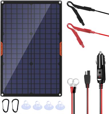 بسته شارژر باتری خورشیدی Trickle 30W 12V