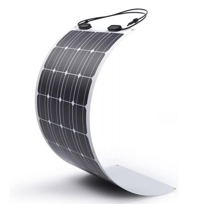 RV دریایی نازک 100w سلول پنل خورشیدی انعطاف پذیر IP68 ضد آب ODM
