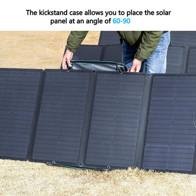 ODM 160W پانل های خورشیدی تاشو برای کمپینگ سیستم PV سبک وزن