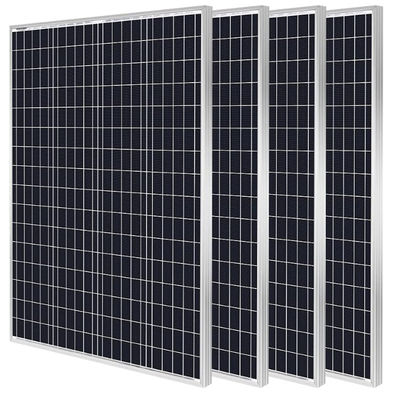 ماژول خورشیدی ضد آب مونو کریستال 100W 12V پانل خورشیدی سخت