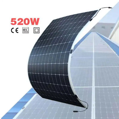 520W فتوولتائیک پنل خورشیدی انعطاف پذیر فیلم نازک رولینگ برای کشتی کامپر تریلر