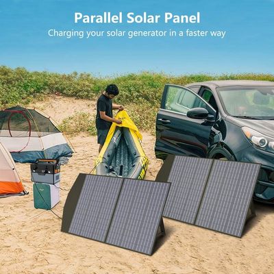 پانل خورشیدی قابل حمل ماژول پانل خورشیدی تاشو 100W ultralight backpacking