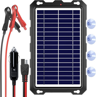 7.5W شارژر باتری خورشیدی قابل حمل Rv شارژر باتری خورشیدی خودرو 12 ولت