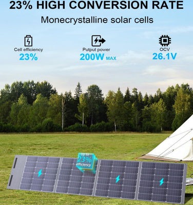 200W انعطاف پذیر ماژول خورشیدی PV پنل سلول های MC4 OEM