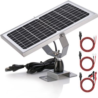 ODM Trickle شارژ خورشیدی شارژر قابل حمل 10W 12V