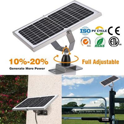 ODM Trickle شارژ خورشیدی شارژر قابل حمل 10W 12V