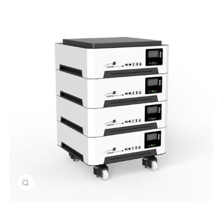 51.2V 400Ah سیستم باتری لیتیوم خورشیدی 20480 سفید 6000 چرخه FTLP400