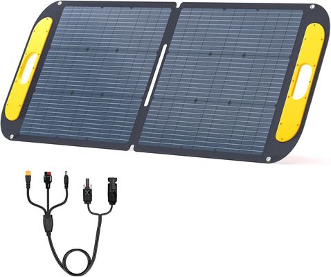 پانل خورشیدی هیبریدی یکگانه قابل حمل 110W 19V IP67 ضد آب