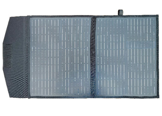 FT160 سیستم شارژر سلول های خورشیدی قابل حمل انعطاف پذیر 160W 18V با ABS سیاه
