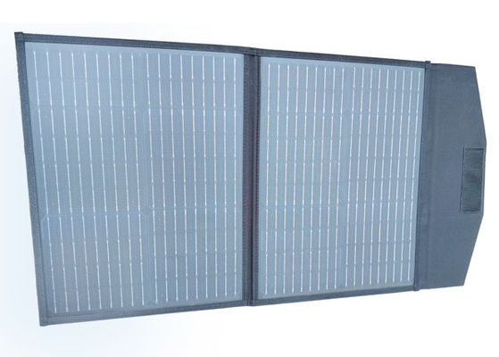 FT160 سیستم شارژر سلول های خورشیدی قابل حمل انعطاف پذیر 160W 18V با ABS سیاه