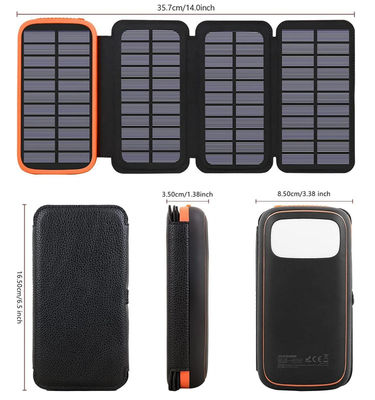 OEM پانل خورشیدی قابل حمل 12 ولت شارژر 27000mAh