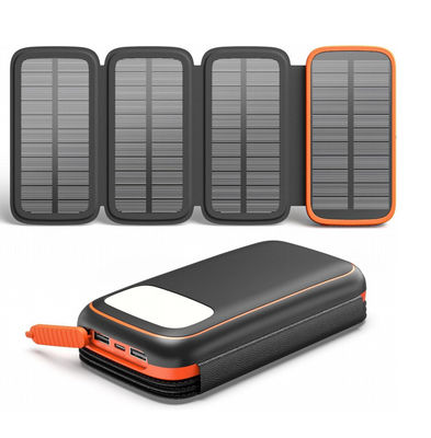 OEM پانل خورشیدی قابل حمل 12 ولت شارژر 27000mAh
