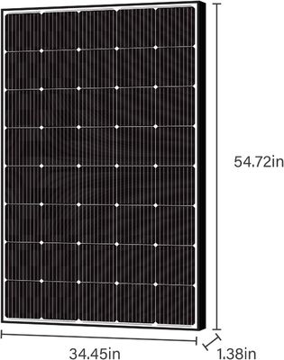 ماژول PV 250W 15V یک کریستالی سلوار پانل غیر شبکه سبک وزن
