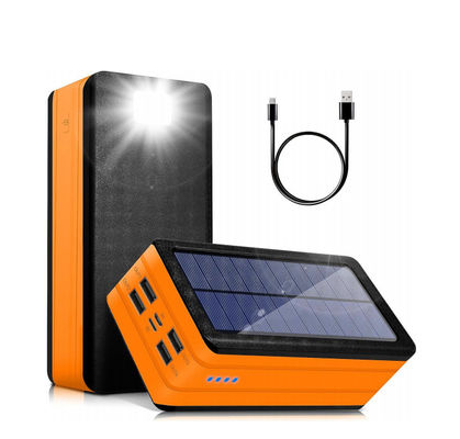 باطری خورشیدی بی سیم قابل حمل بانک شارژر تلفن 50000mAh قدرت