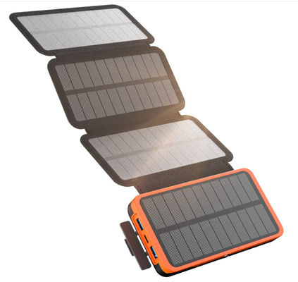 22.5W 27000mAh شارژر خورشیدی قابل حمل برای تلفن همراه