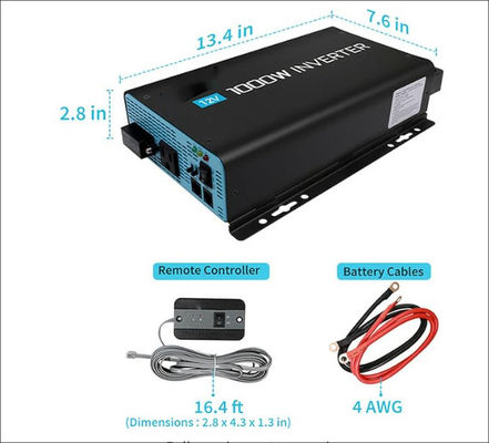 FTB1000 Off Grid Solar Inverter MPPT برای سیستم خورشیدی خارج از شبکه با رنگ سیاه