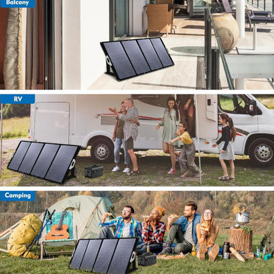 پتو تاشو قابل حمل خورشیدی 400W IP67 ضد آب برای نیروگاه