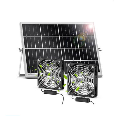 FTBM22 فن خورشیدی، کیت فن خورشیدی با پنل خورشیدی 22 وات IP67 ضد آب