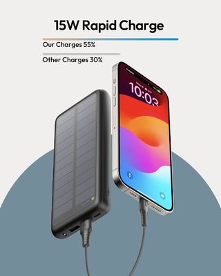 USB C شارژر خورشیدی قابل حمل 27000mAh برای تلفن همراه تبلت ODM