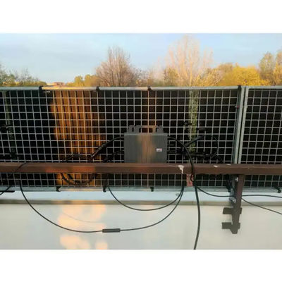 600w کمربند بالکن سیستم پانل های خورشیدی سیلیکون تک کریستالی