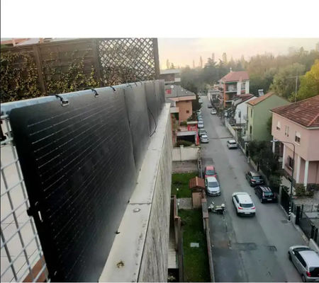 600w کمربند بالکن سیستم پانل های خورشیدی سیلیکون تک کریستالی